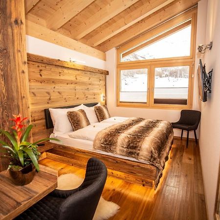 Palace Luxury Wellness Apartment And Boutique Hotel Ski-In-Out Saas-Fee Esterno foto