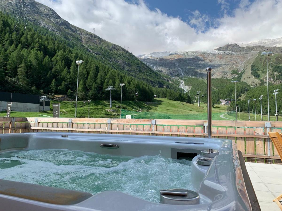 Palace Luxury Wellness Apartment And Boutique Hotel Ski-In-Out Saas-Fee Esterno foto